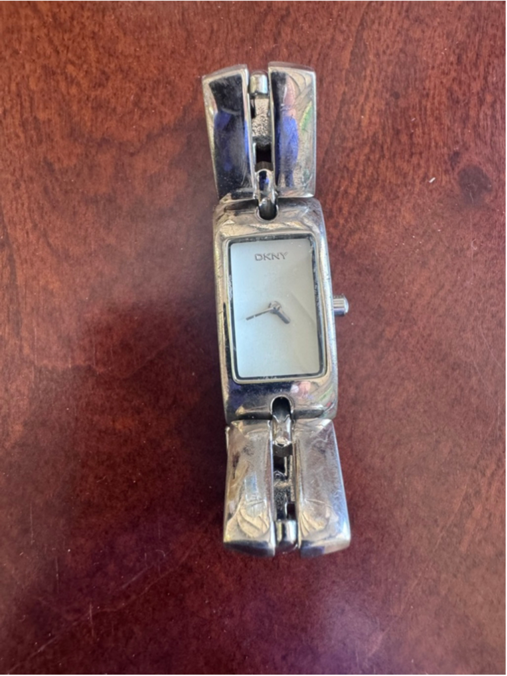 DKNY Women Silver Tone Watch One Size